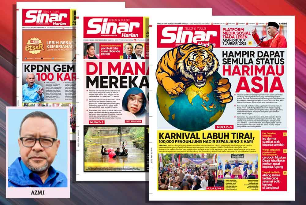 Print Executive Editor Azmi Tarmizi highlighted transparency and honesty as the cornerstones of maintaining reader trust.