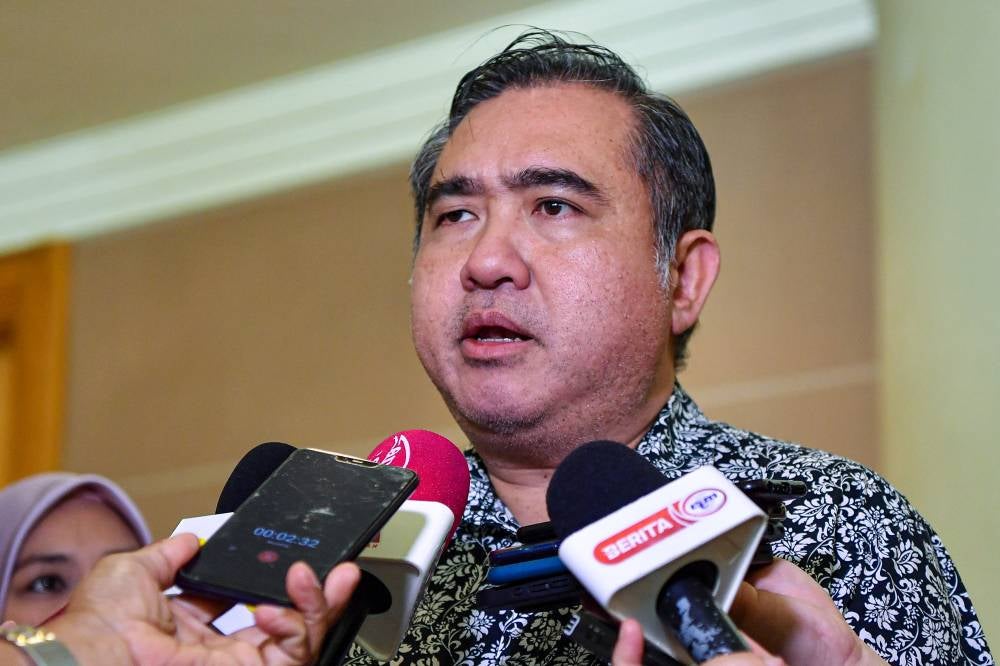 Transport Minister Anthony Loke Siew Fook - Photo by Bernama