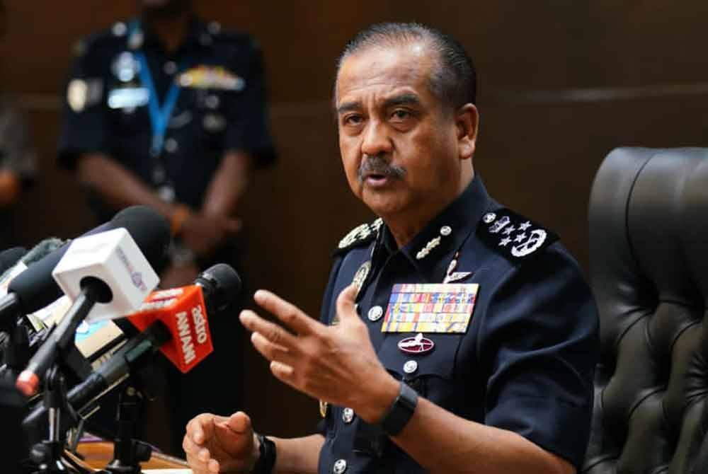 Inspector-General of Police Tan Sri Razarudin Husain