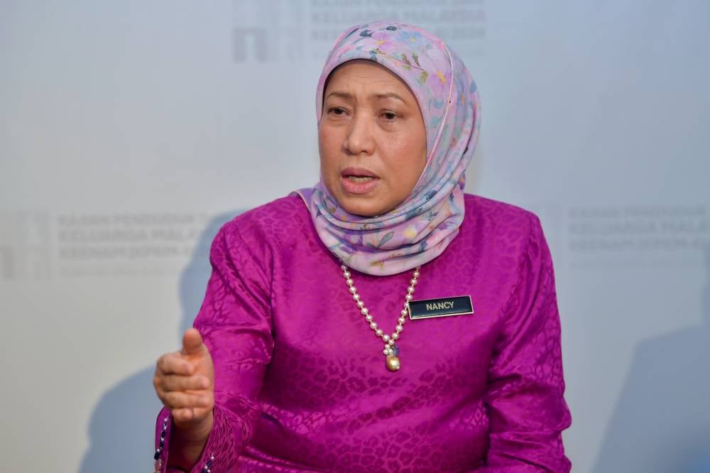 Nancy. Photo by Bernama