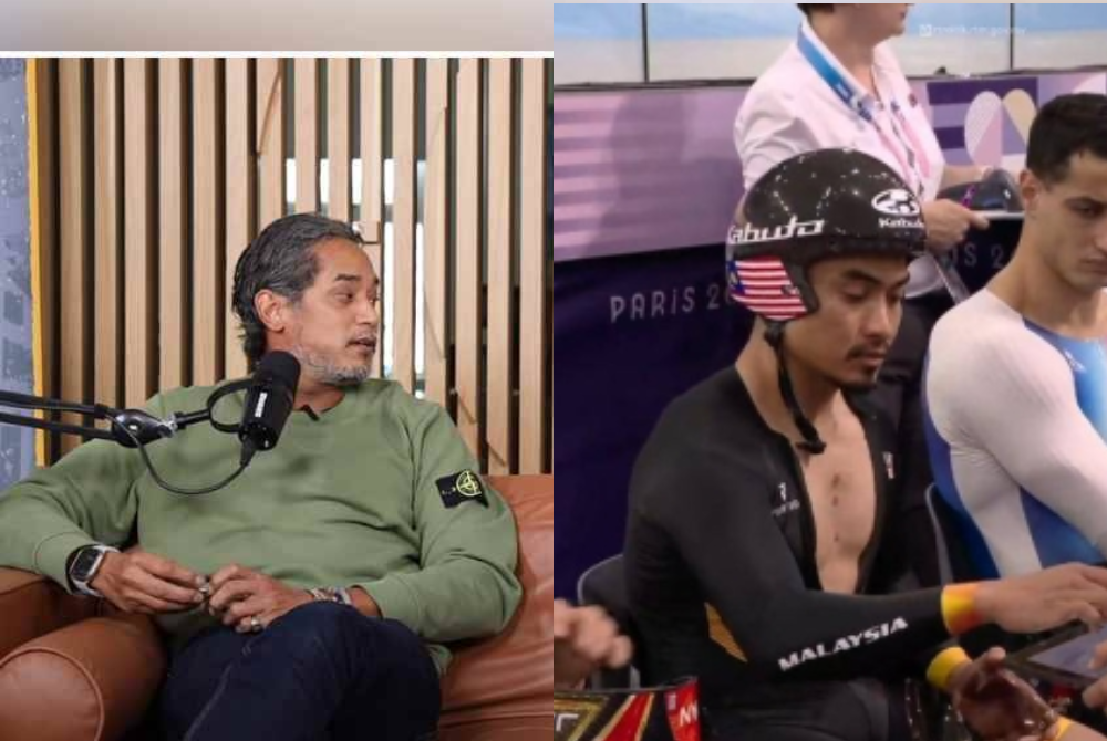 Khairy said the jury made a ‘mistake’ when it disqualified Azizulhasni from the keirin event at the Paris Olympics last night.