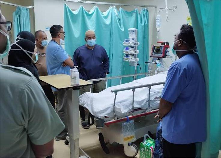 Meriam was reported to have been admitted to the ICU on Monday after having a heart attack at home. - File photo