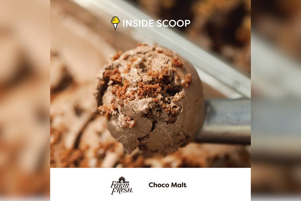 Farm Fresh Choco Malt Scoop