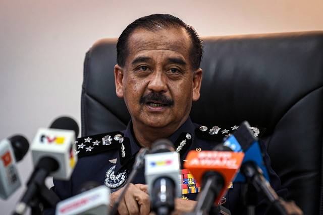 Inspector-General of Police Tan Sri Razarudin Husain - BERNAMA FILE PIX