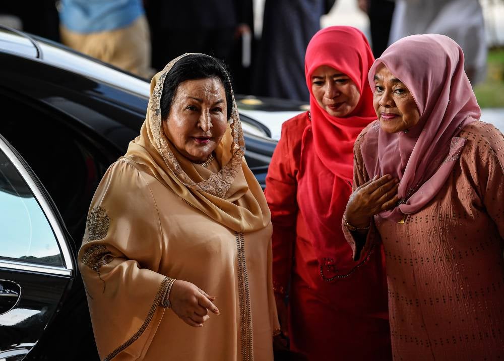 Datin Seri Rosmah Mansor arriving at court today, Oct 23, 2024. (BERNAMA PHOTO) 
