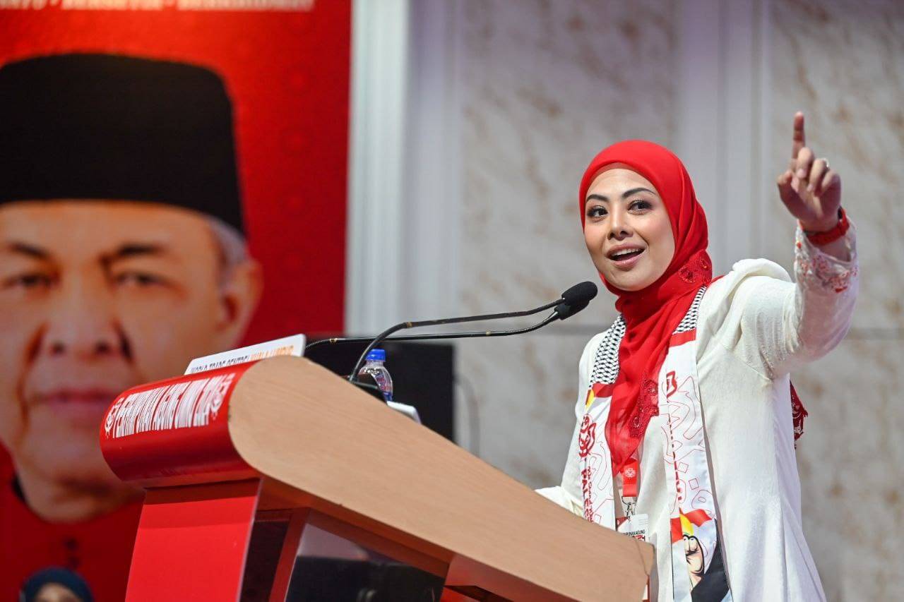 Nurulhidayah during her speech. Photo: Media Umno