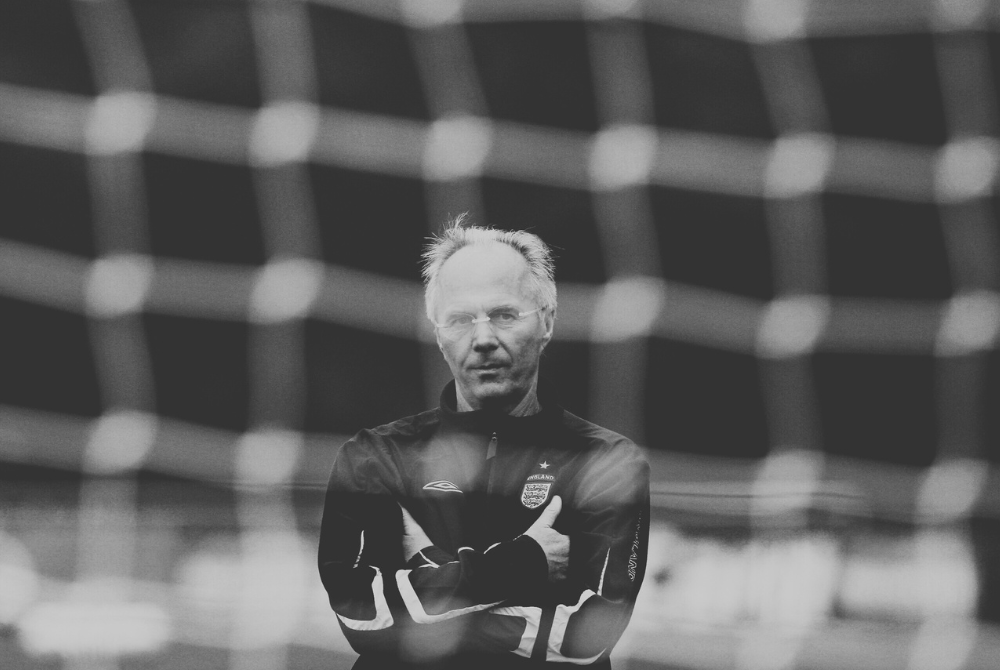 Swedish football manager Sven-Goran Eriksson, who coached England from 2001 to 2006, died on August 26, 2024 at the age of 76 after a battle with pancreatic cancer, his agent said. (Photo by AFP)