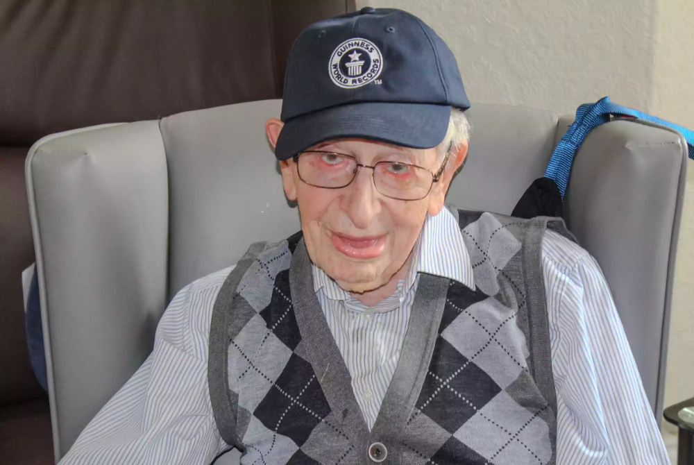 John Tinniswood - Photo credit: Guinness World Records