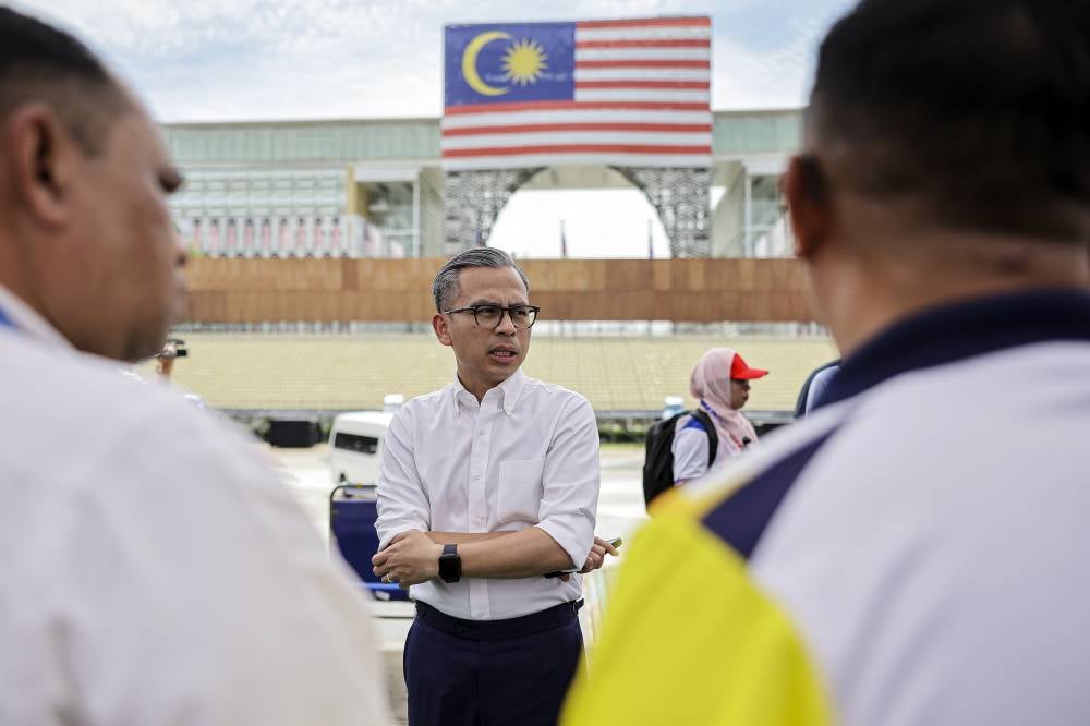 Fahmi. Photo by Bernama