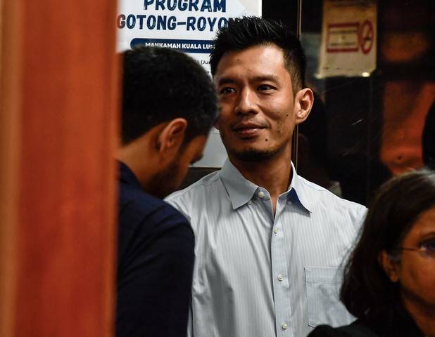 Muhammad Faisal Hamzah, 40, who is the son of former Home Minister Datuk Seri Hamzah Zainudin was charged with accepting the bribe from Izmir Abd Hamid as an inducement to use his influence to have Heitech Padu Berhad appoint Syarikat Rimba Merpati and Syarikat Per My Solutions as its marketing consultants. - BERNAMA FILE PIX