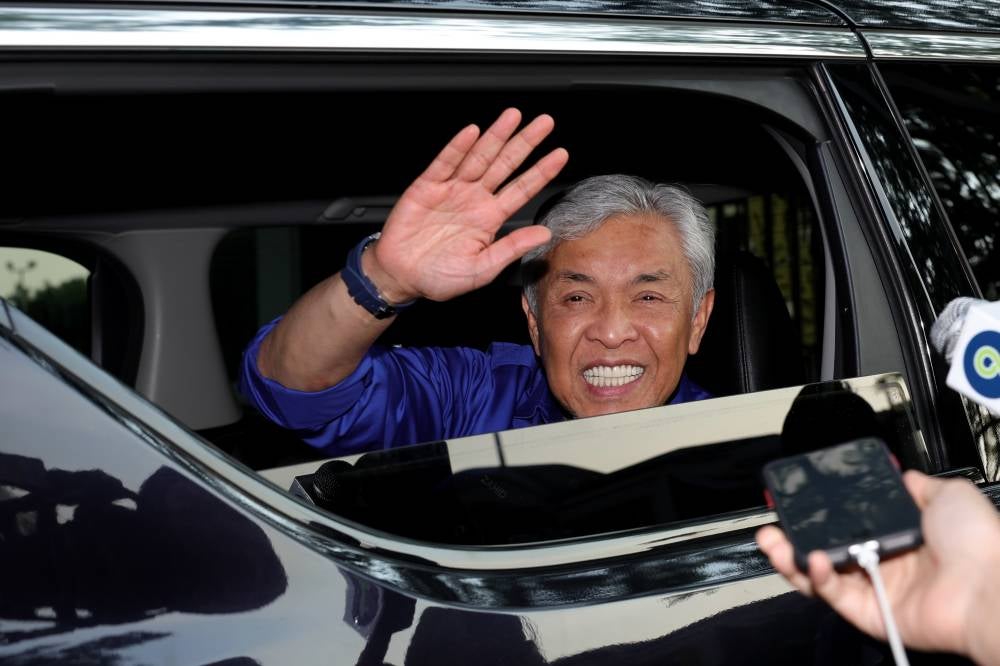 The defence team requested a postponement of the appeal hearing because Zahid will be attending the 2024 Conference of Global Security Cooperation Forum, scheduled to take place in Lianyungang City, China, from Sept 8 to 10. - Photo by Bernama