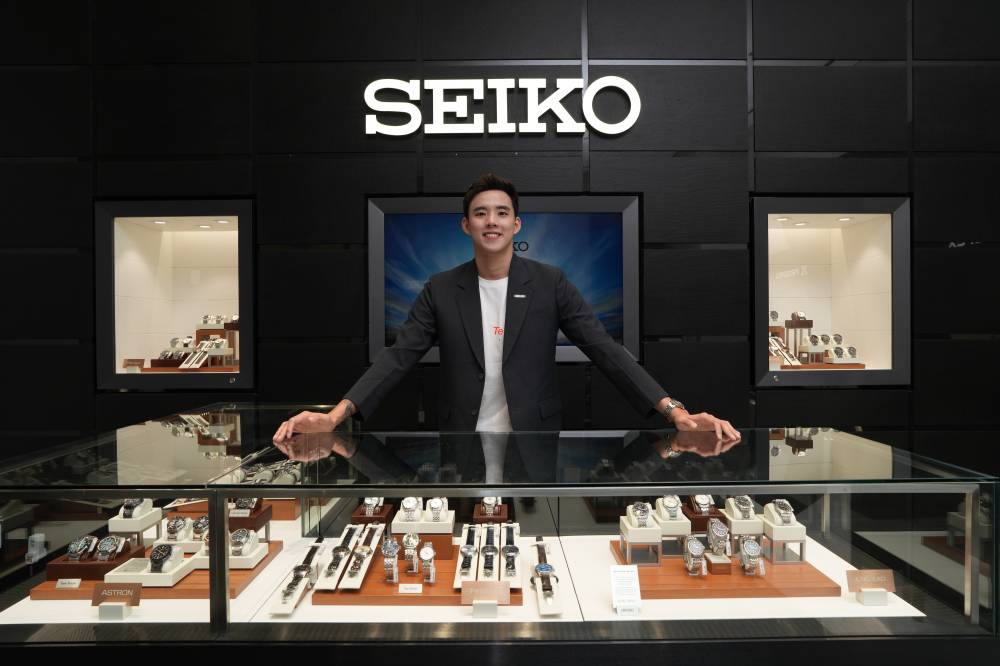Seiko Prospex Brand Friend and two time Olympian Welson Sim