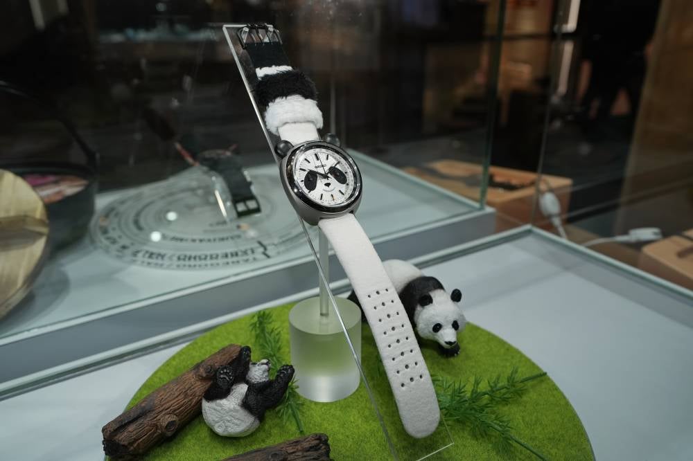 Among the watches in the 'Panda Lovers' conceptual design collection.