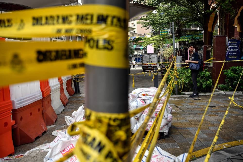Ahmad Maslan pointed out that BIM could help prevent future subsidence incidents, such as the one that occurred at Jalan Masjid India on Aug 23, adding that this matter was also discussed during the Cabinet meeting yesterday. - File photo by Bernama