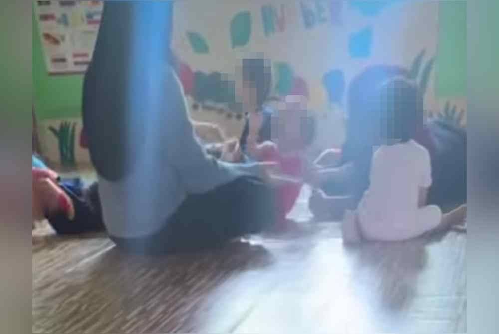 Screenshot of a video believed to be related to the incident that went viral on social media this morning. 