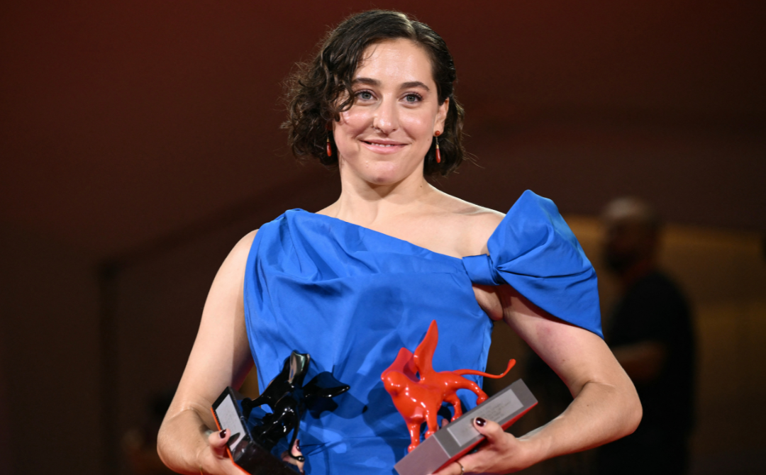 Sarah Friedland openly voiced her support for the Palestinian people during her keynote speech at the Venice Film Festival's awards ceremony. - Photo by AFP.