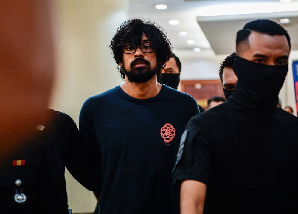 Prime Minister Datuk Seri Anwar Ibrahim's former research assistant Muhammed Yusoff Rawther, 31, was charged in the Kuala Lumpur magistrate's court with trafficking 305 grammes of cannabis last Friday. - Photo by Bernama