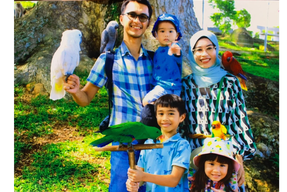 Together with her husband, Hajar is raising three children Yusuf Naufal, 6, Yasmin Alina, 4, and Yunus Anaqi, 2, in a home where love, respect, and understanding are at the heart of their upbringing.