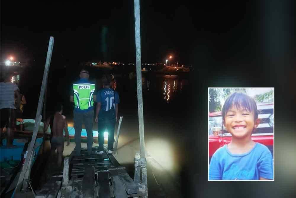 Search and rescue teams scouring river for missing girl. - Photo courtesy of Fire and Rescue Department