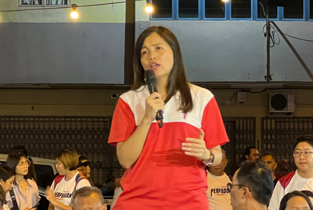 Dap women's wing chief Teo Nie Ching - Photo by Kousalya Selvam/Sinar Daily