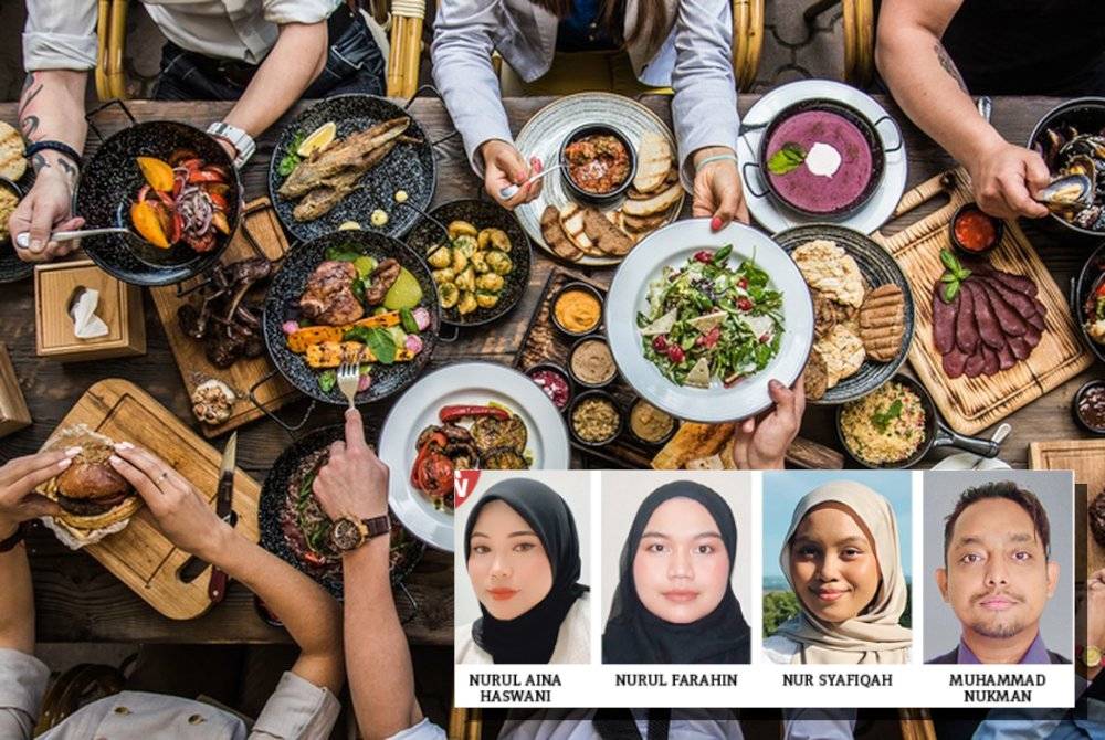 According to an expert, Malaysian halal certificate is highly respected by companies and restaurants, whether Bumiputera or non-Bumiputera-owned. (Small images from left: Nurul Farahin, Nurul Aina Haswani, Nur Syafiqah, Muhammad Nukman)