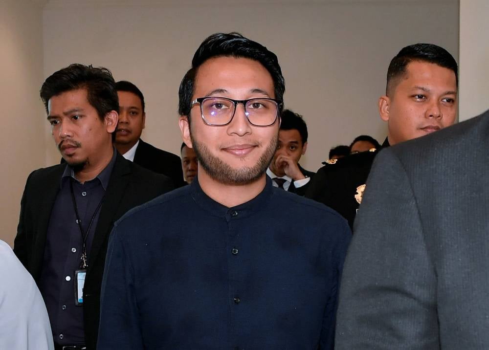Social media influencer Mohd Hazalif Mohd Hazani or better known as Alif Teega, 30, pleaded not guilty to 10 charges of misappropriation of funds collected for charitable activities amounting to more than RM1.52 million. - Photo by Bernama