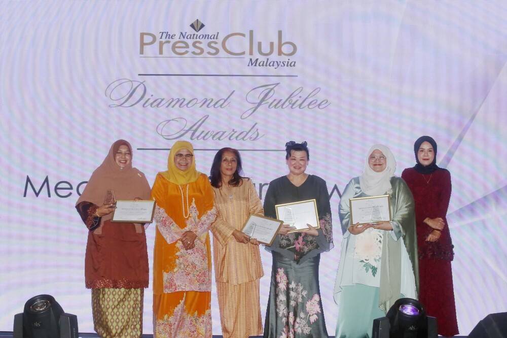 'Media Luminary Award' awards winners. - Photo courtesy of NPC
