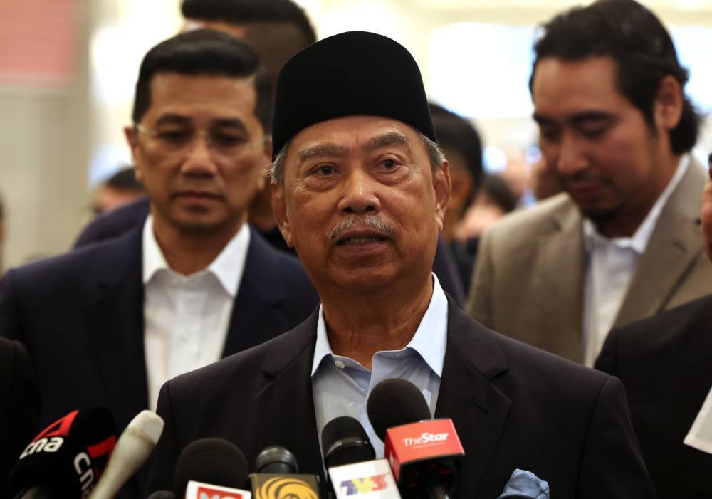 Muhyiddin Yassin - FILE PIX. Photo by BERNAMA