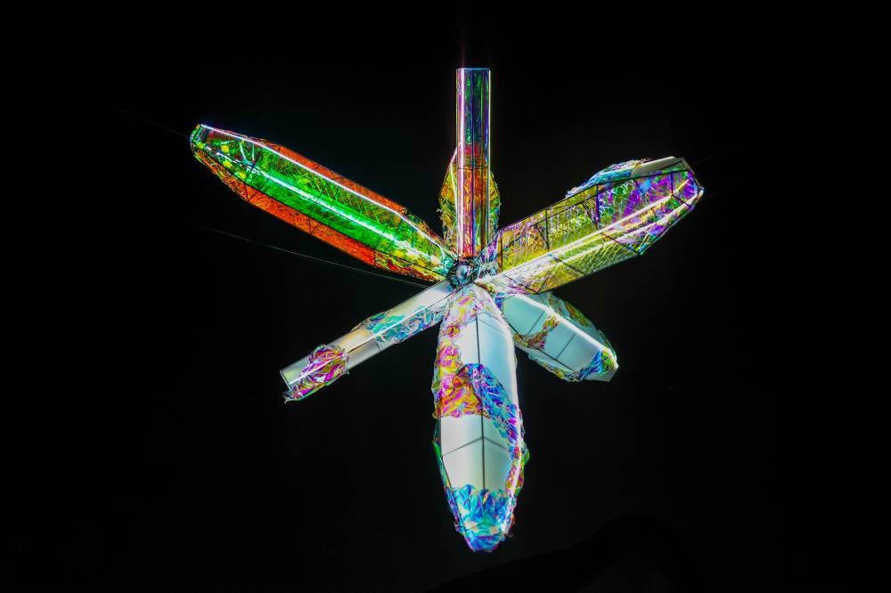 Krystal Valley is the eighth series in the Hanya Satu exhibition, supported by the Tourism, Arts, and Culture Ministry through the 2024 Cultural Sector Support Grant. Photo by Bernama