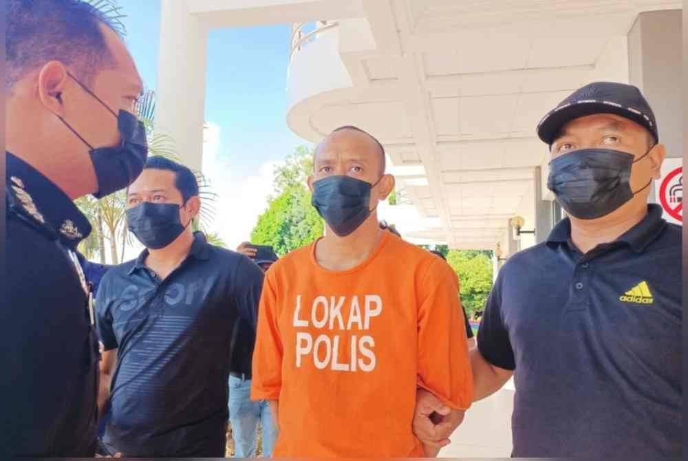 The court ordered the accused to be sent to Hospital Bahagia Ulu Kinta in Ipoh for a psychiatric evaluation and scheduled case mention for Oct 30 for the submission of chemist reports and related documents. - Photo by Sinar