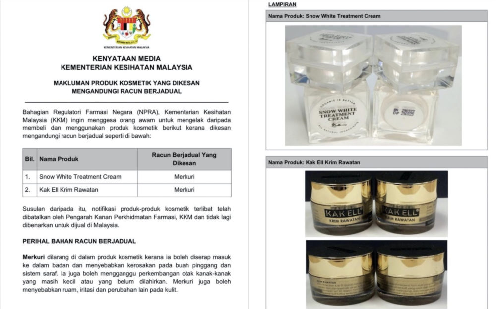 Photo: KEMENTERIAN KESIHATAN MALAYSIA FACEBOOK