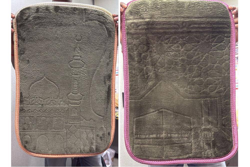 According to the complainant, he was at the bazaar last Saturday and saw the doormats on sale.