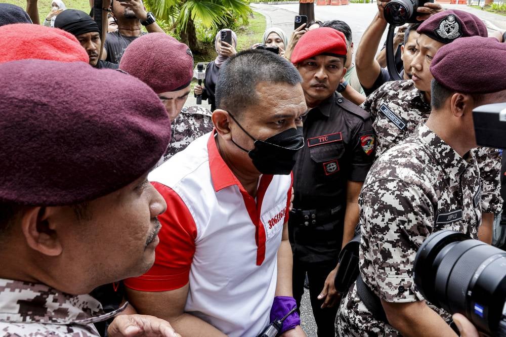 The Federal Court has commuted former chief inspector Azilah Hadri’s death sentence to 40 years in prison for murdering Mongolian woman Altantuya Shaariibuu in 2006. - Photo by Bernama