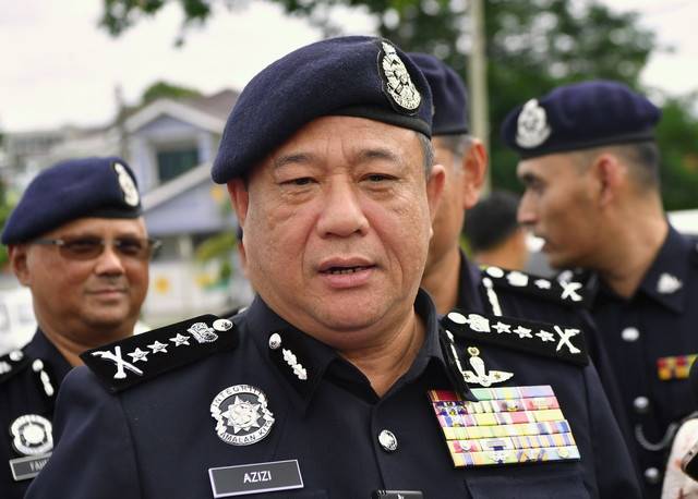 Perak police chief Datuk Azizi Mat Aris - BERNAMA FILE PIX