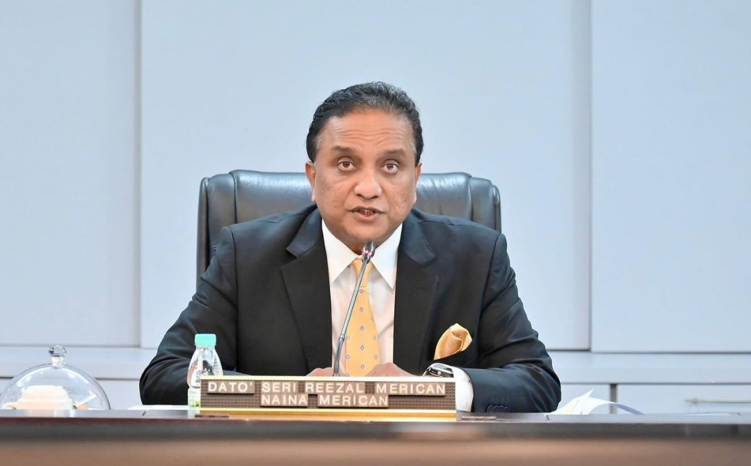 Datuk Seri Reezal Merican Naina at the 2024 Matrade Board of Directors Meeting. - Source: Facebook @ReezalMericanNaina