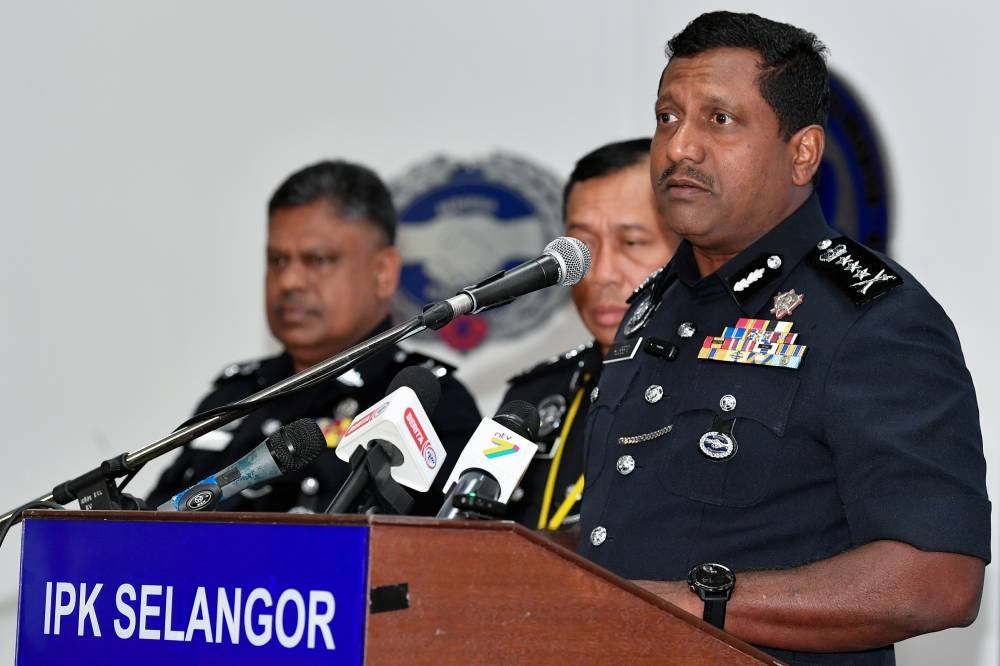 Selangor Police Chief Datuk Hussein Omar Khan - BERNAMA FILE PIX