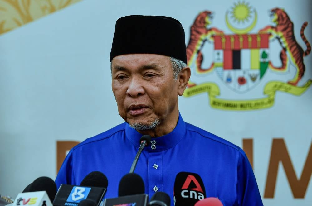 Zahid Hamidi. Photo by Bernama