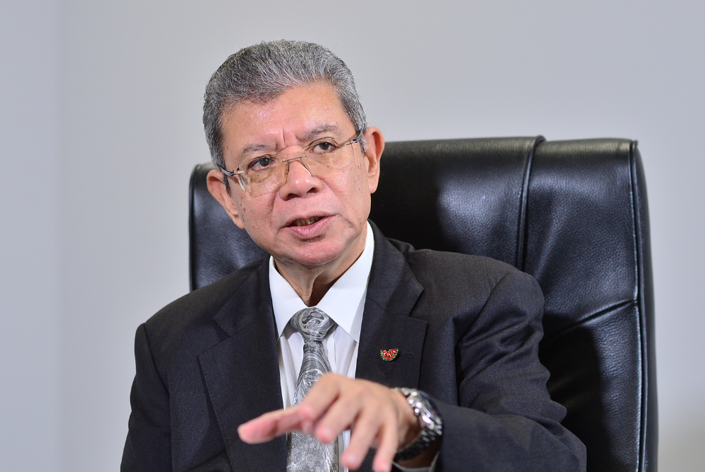 Datuk Seri Saifuddin Abdullah - Photo by ASRIL ASWANDI ABD SHUKOR/SINAR
