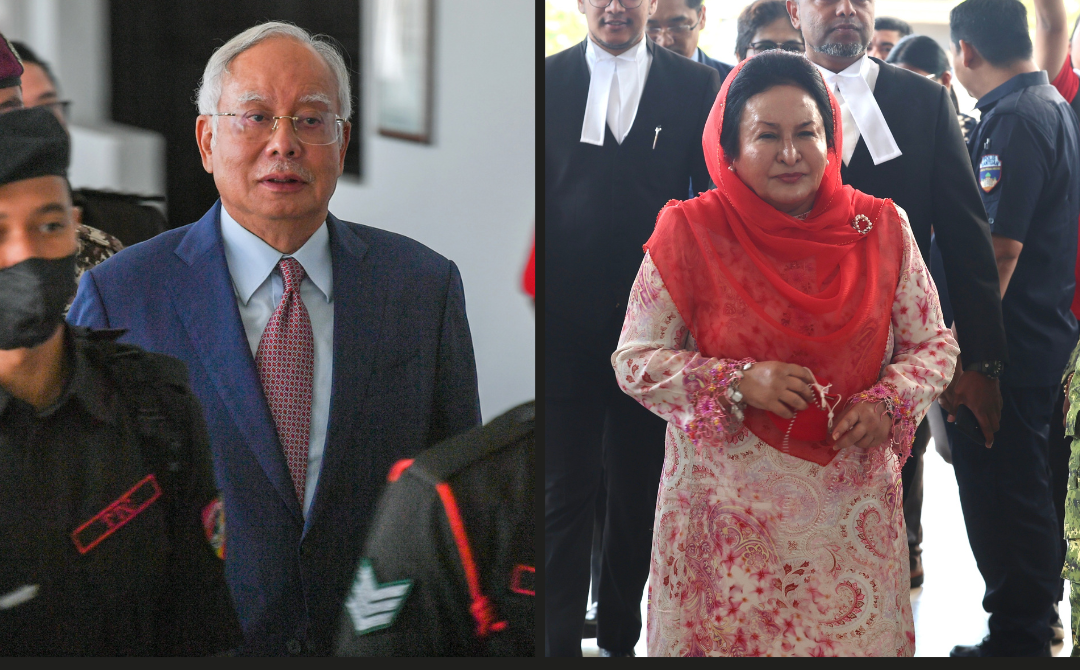Najib Razak and Rosmah Mansor - BERNAMA