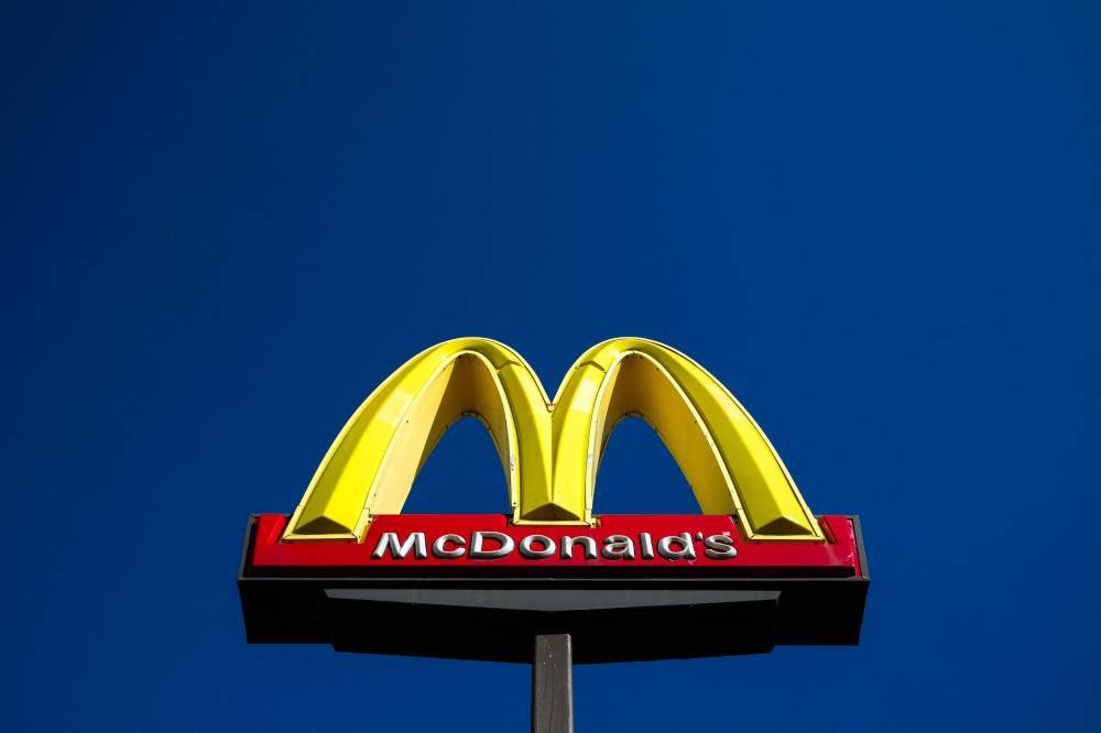 The McDonald's logo is pictured in front of a store in Dearborn, Michigan, on October 17, 2024. - File photo by AFP
