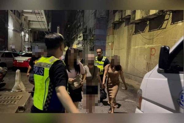 The women were nabbed in their respective rooms on the sixth to eleventh floors of the hotel during ‘Op Noda’, conducted by the Anti-Vice, Gambling and Secret Societies Division (D7) of the Kuala Lumpur Police Contingent and the Dang Wangi District Police Contingent Headquarters. - Photo courtesy of PDRM