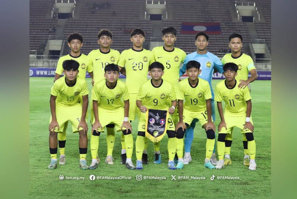 The national U-17 squad missed the opportunity to qualify for the final round of the 2025 AFC U-17 Asian Cup. Photo from FAM's Facebook.