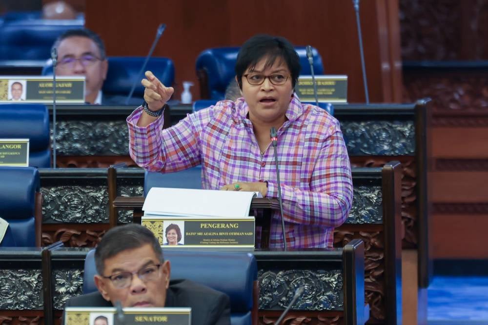Minister in the Prime Minister’s Department (Law and Institutional Reforms) Datuk Seri Azalina Othman Said - BERNAMA FILE PIX