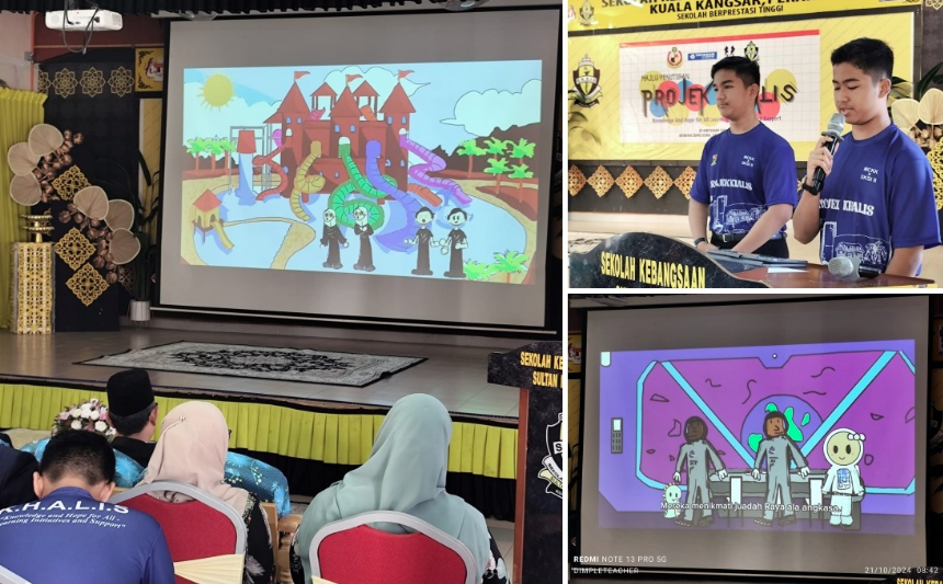 A social initiative, called the Khalis Project, led by five Form Two students of the Malay College Kuala Kangsar (MCKK) has opened up opportunities for primary school students in Perak to explore creative animation.