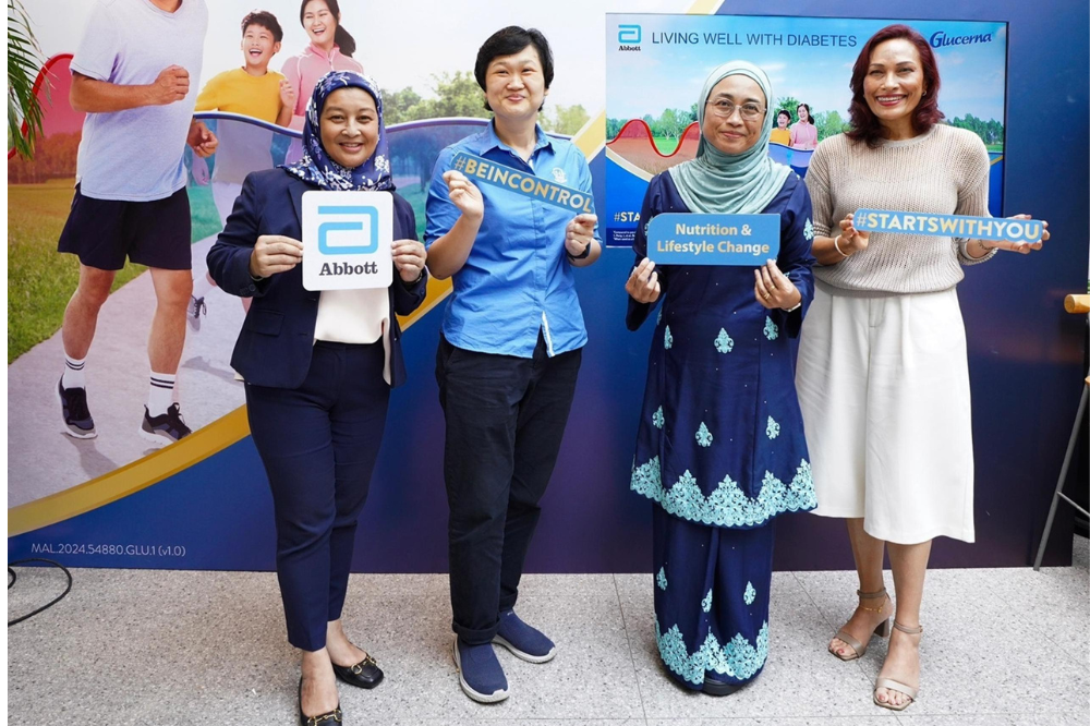 Abbott during the launch of their #StartsWithYou campaign in conjunction with November's Diabetes Awareness Month to support diabetic people live healthier lives.