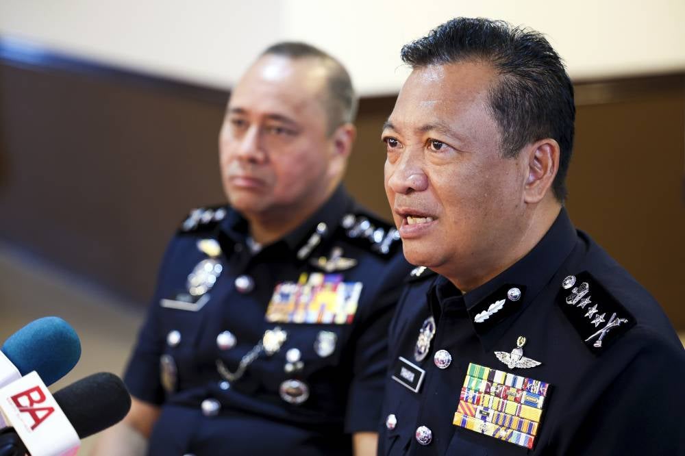 Pahang Police chief Datuk Seri Yahaya Othman said the 38-year-old man reported that he saw an advertisement on the social media platform on Nov 4, offering the vans at what he thought was a reasonable price and contacted the ‘seller’ through WhatsApp. Photo by Bernama