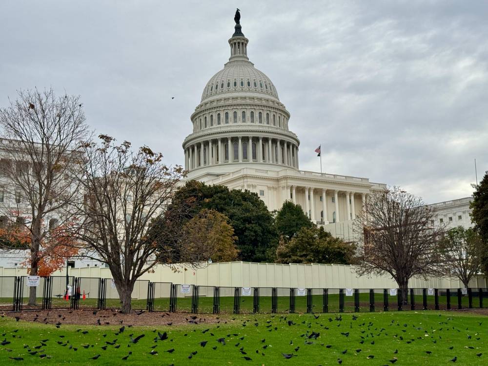 The US Capitol is seen in Washington DC, on November 10, 2024. - Photo by AFP
