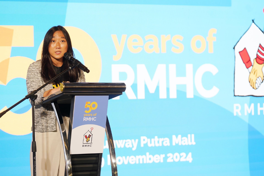 RMHC global field operations associate director Rachel Goh