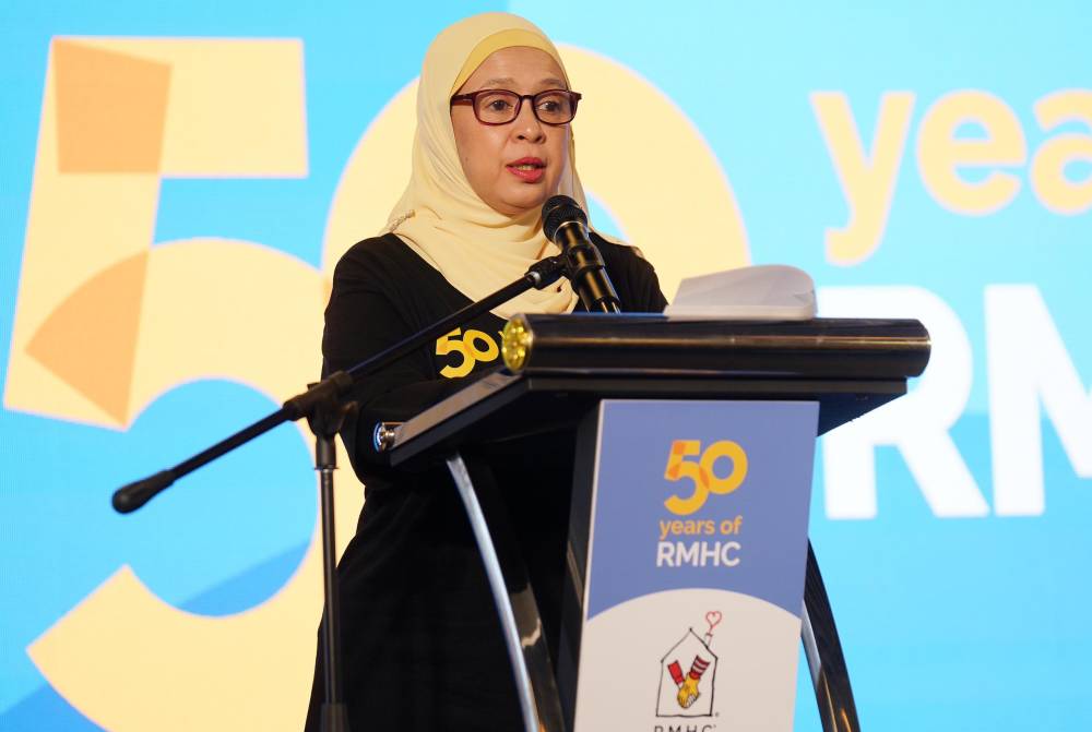RMHC Secretary Melati Abdul Hai