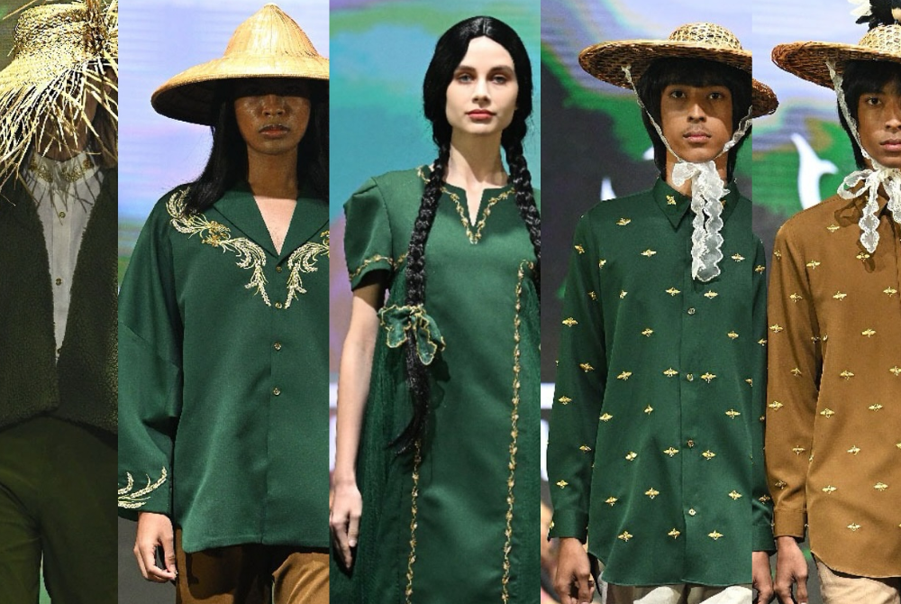 Sazrin Jaafar never imagined his debut show at Kuala Lumpur Fashion Week (KLFW) last year would catch the attention of the Malaysian Embassy in the US, which invited him to participate in a fashion show held in conjunction with the Malaysian Songket Day Exhibition organised by the embassy. - Photo credit: Maison.Zachrinjaafars